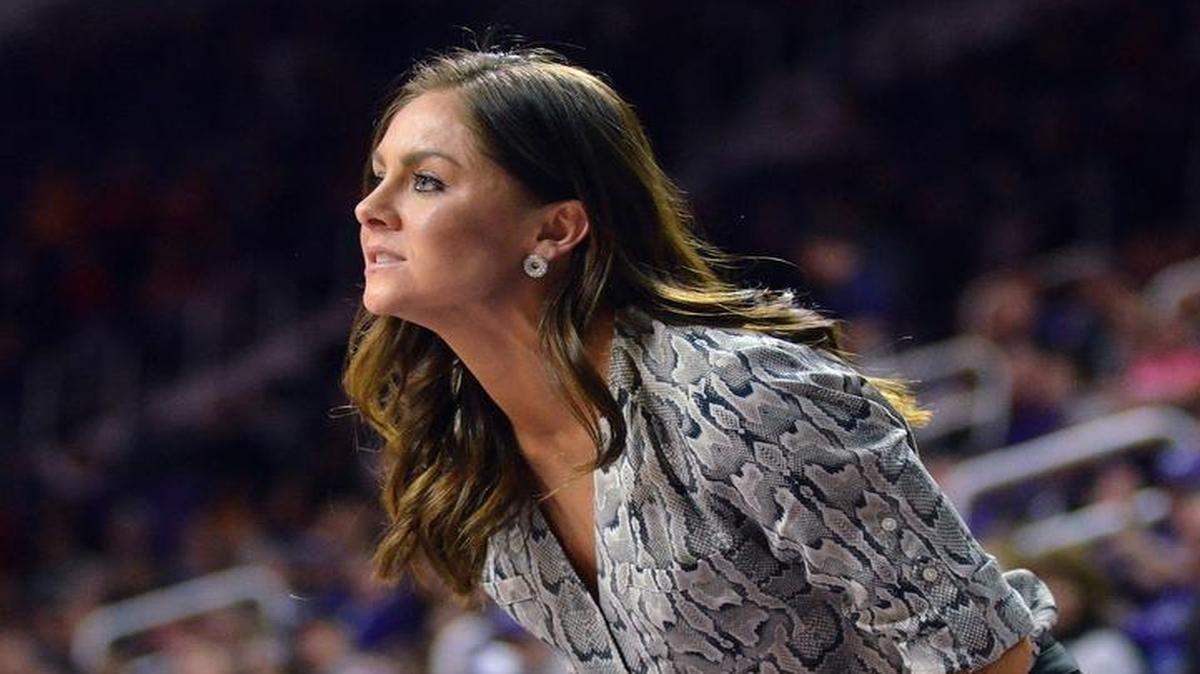 
Jacie Hoyt-Capra is Kansas State’s newest women’s basketball assistant coach after serving as the team’s recruiting coordinator.
