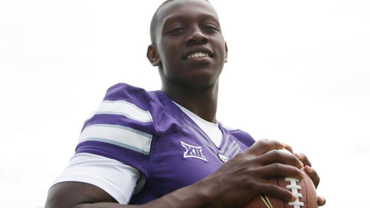 K-State wide receiver Byron Pringle should give K-State an offensive boost.