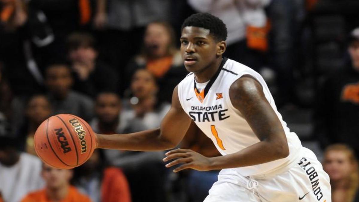 Oklahoma State guard Jawun Evans.