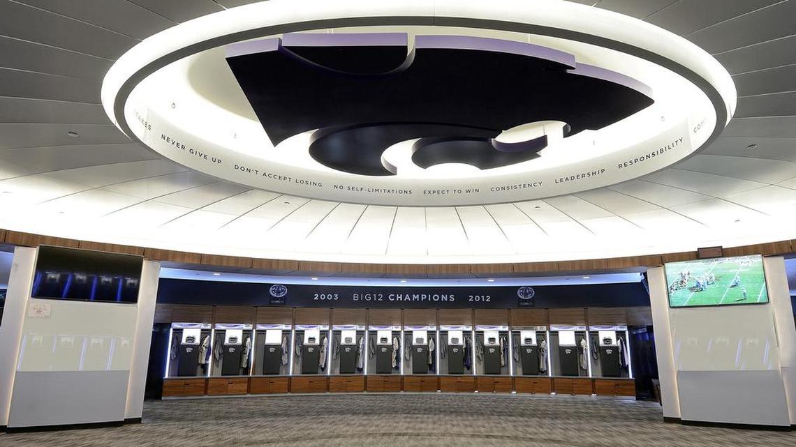 
Kansas State’s new football locker room

