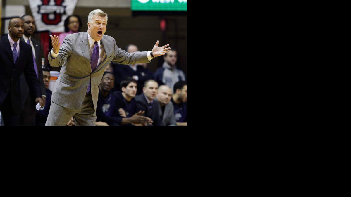 
Coach Bruce Weber didn’t like what he saw from K-State as it fell behind 46-35 at halftime.
