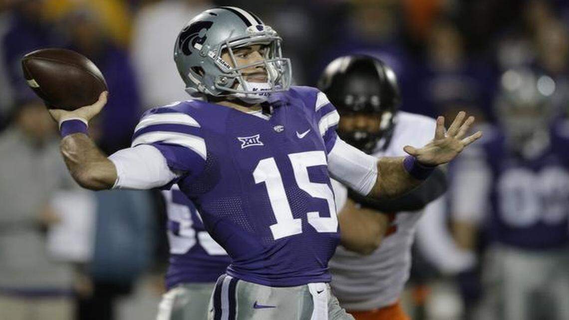 
Kansas State quarterback Jake Waters.
