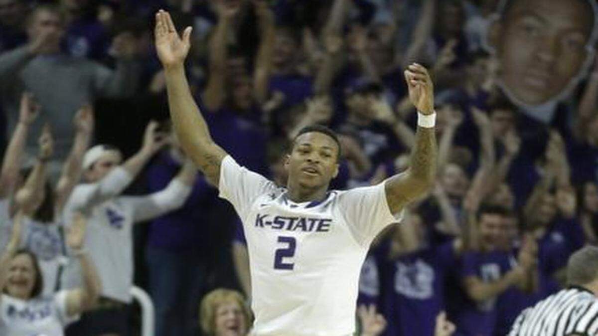 
Kansas State guard Marcus Foster .
