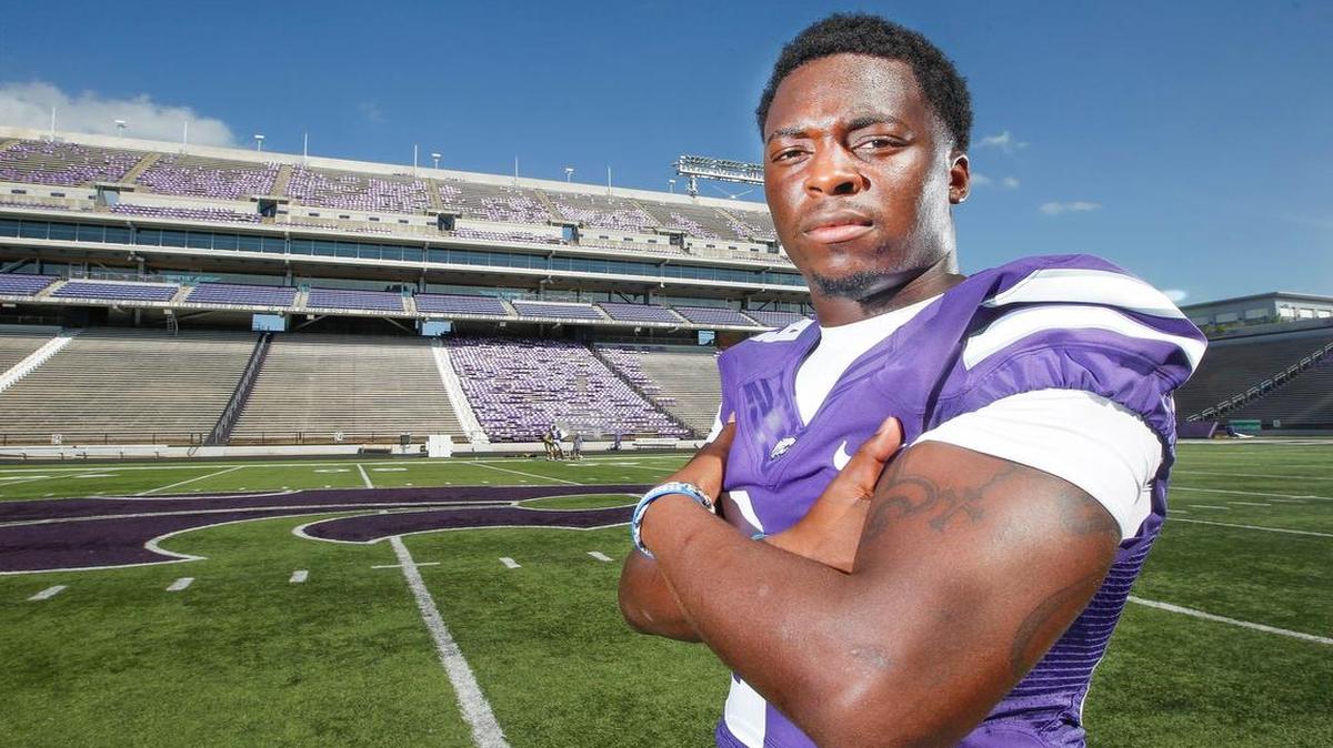
Running back Charles Jones figures to help balance a K-State offense that relied heavily on passing last season.
