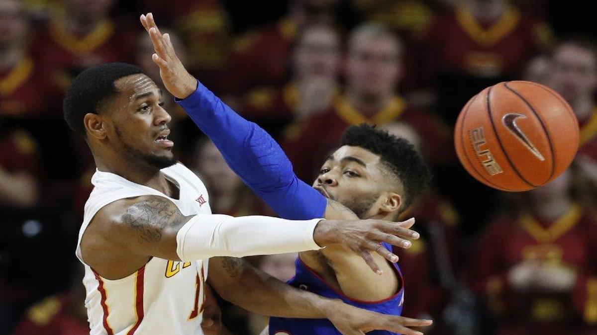 Iowa State guard Monte Morris (left) has scored 20 or more points in a game six times this season.