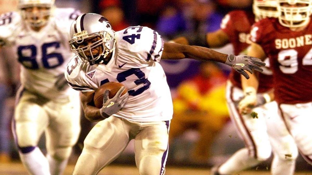 
Darren Sproles ran wild against Oklahoma in the 2003 Big 12 championship at Arrowhead Stadium
