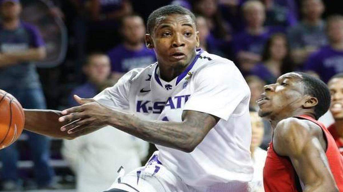 
K-State guard Jevon Thomas didn’t start Wednesday, but he had five points and three assists.
