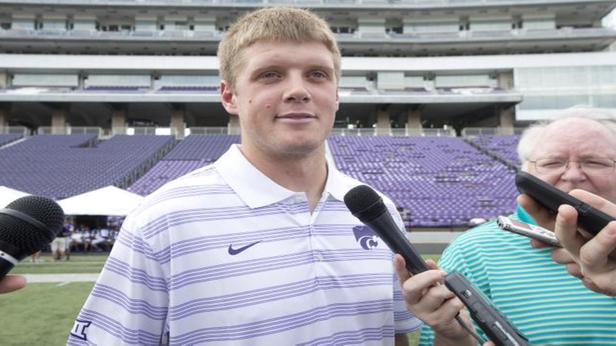 
Former K-State quarterback Collin Klein is now a member of the Wildcats coaching staff.
