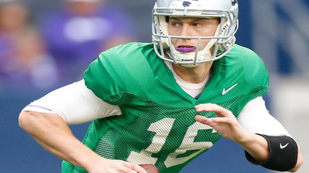 
Jesse Ertz is expected to be K-State’s starting quarterback, but Bill Snyder hasn’t revealed his decision yet.
