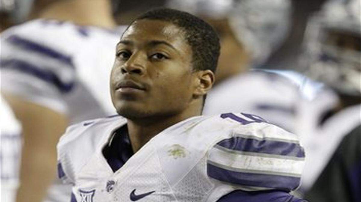 
Kansas State wide receiver Tyler Lockett had a record-setting day Saturday, but his team ended up losing to TCU.
