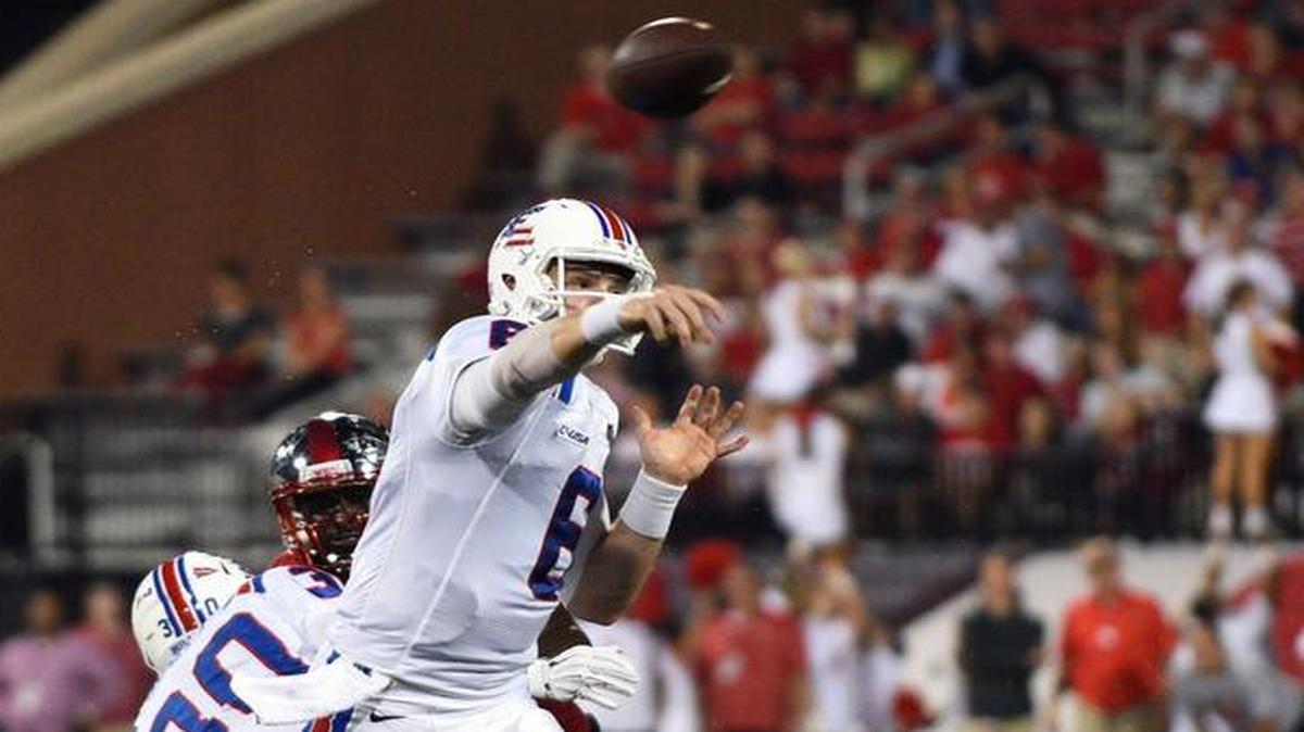 
Louisiana Tech quarterback Jeff Driskel
