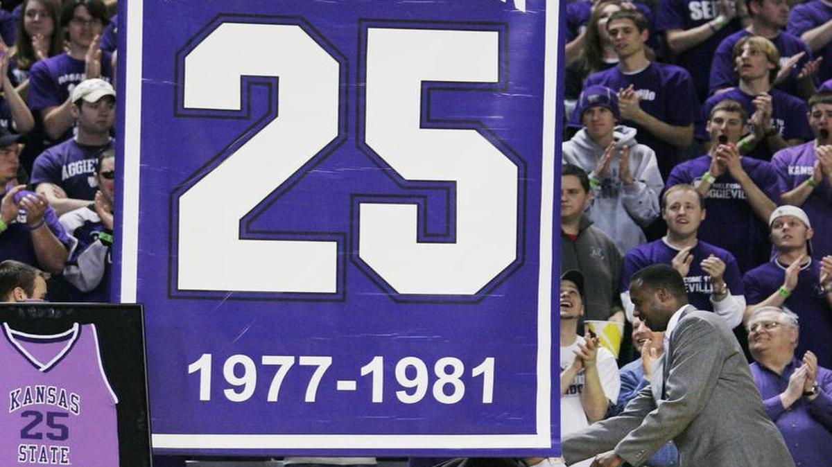 Rolando Blackman’s jersey number is already retired at Kansas State and he will enter the National Collegiate Basketball Hall of Fame on Friday.
