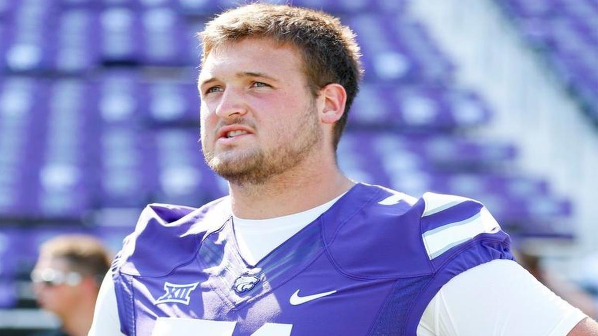 Kansas State center Dalton Risner.