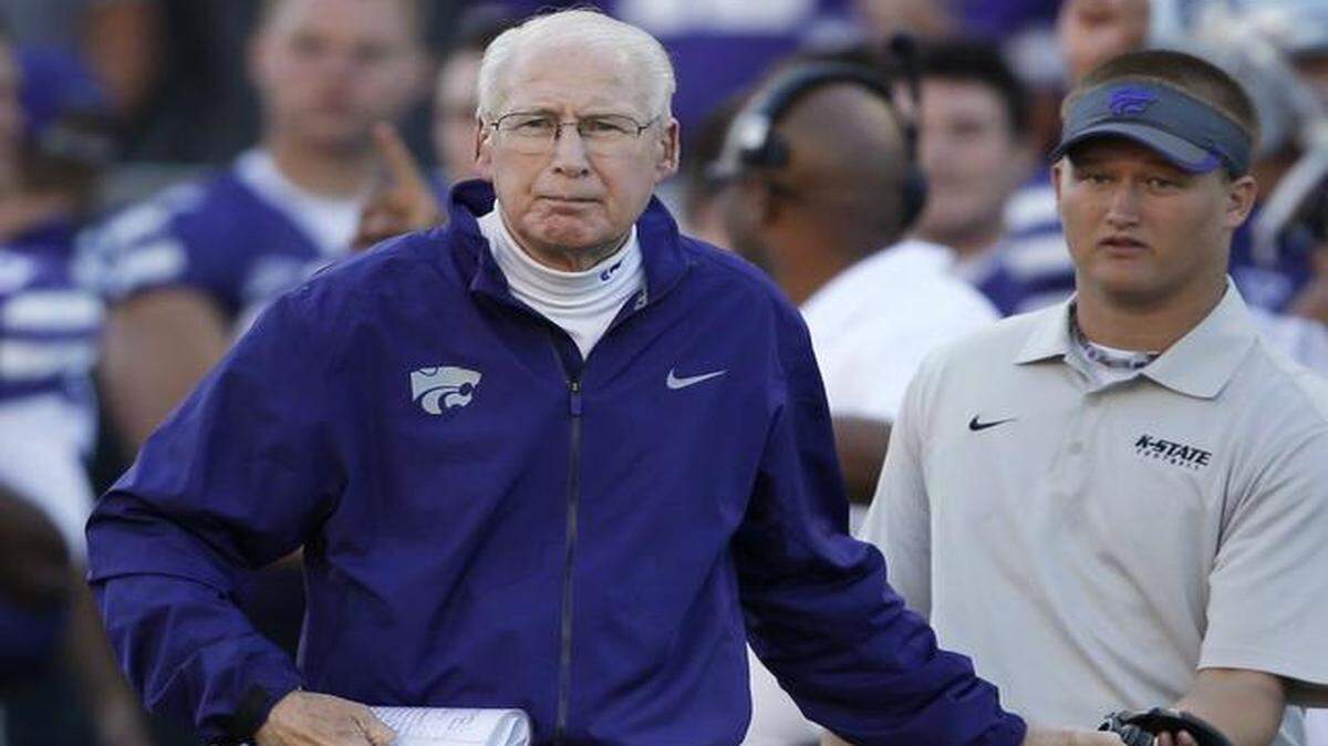 
Coach Bill Snyder and his No. 20 Kansas State Wildcats open the 2014 football season tonight against Stephen F. Austin tonight in Manhattan, Kan.
