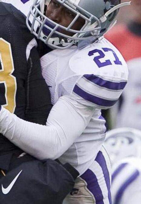 
David Garrett popped the ball loose from Missouri’s T.J. More during a 2010 game in Columbia, Mo. Garrett was shot and killed outside a Cleveland nightclub early Saturday morning.
