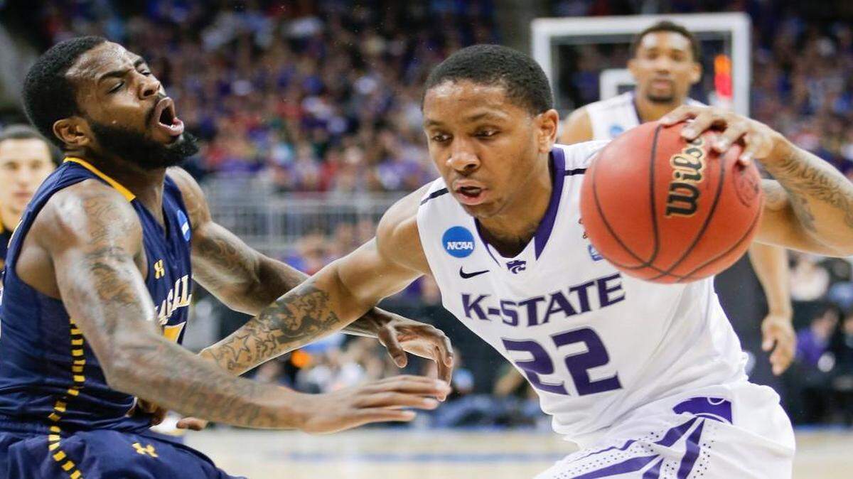 Rodney McGruder plays in the NCAA Tournament as a senior for Kansas State. (March 22, 2013)