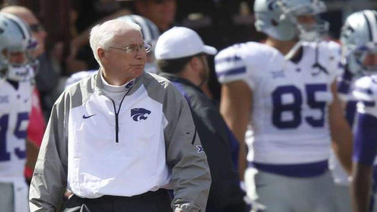 
Bill Snyder has coached 184 of Kansas State’s 500 football victories.
