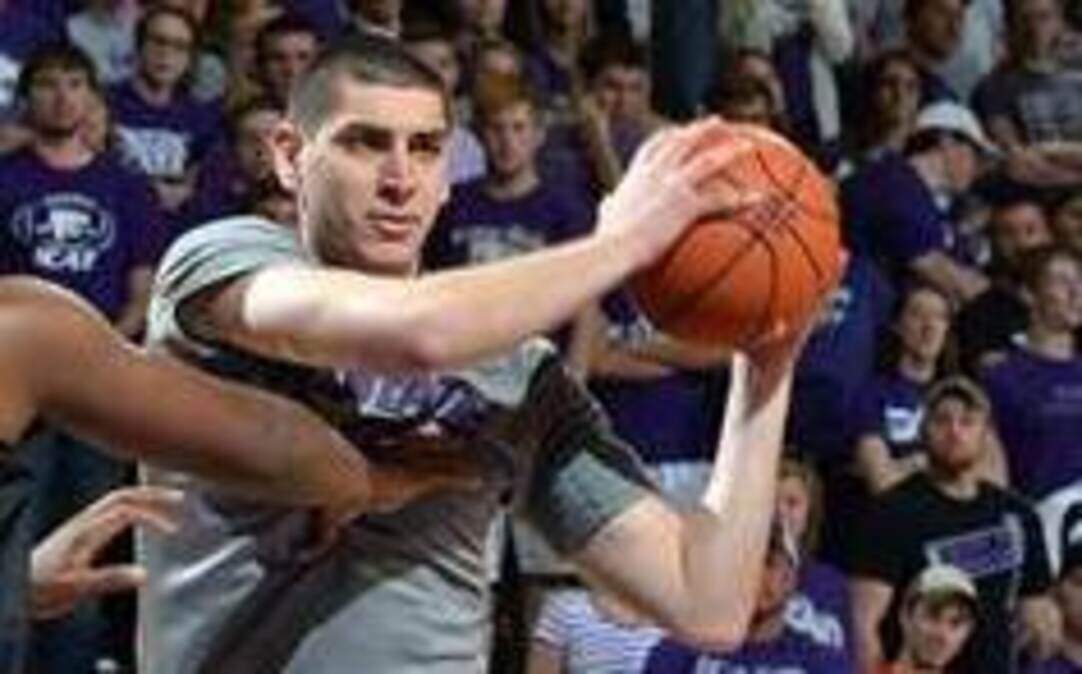 
Freshman Jack Karapetyan received a medical hardship after his first Kansas State season.
