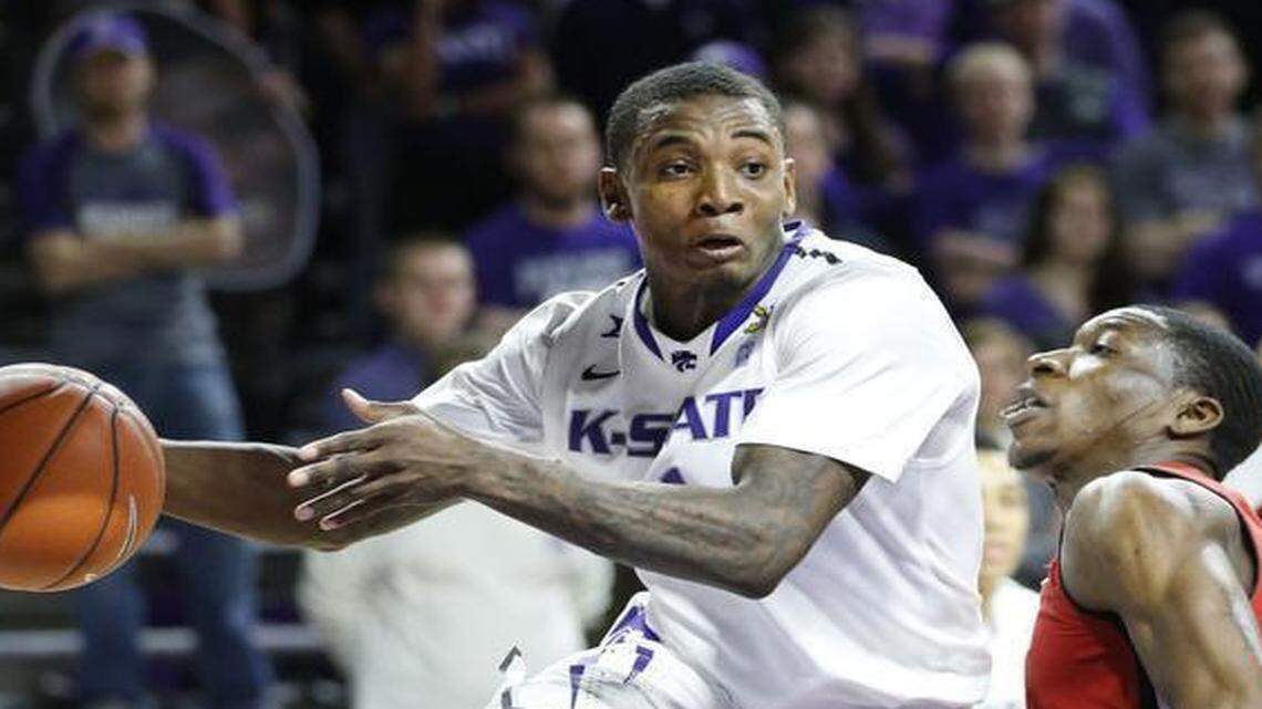 
K-State sophomore guard Jevon Thomas (left) will play somewhere else next season.
