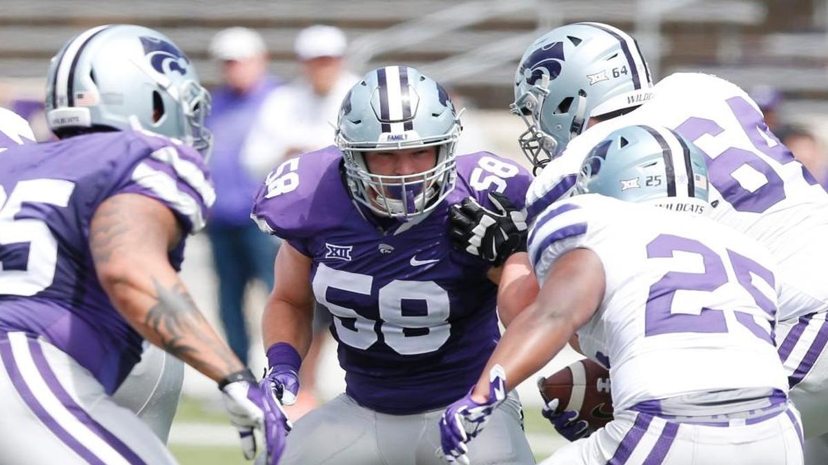 Trent Tanking has ascended to a key role wth the K-State football team.