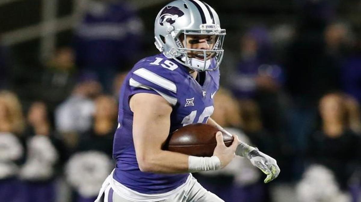 Kansas State’s Kody Cook has been a playmaker for the Wildcats this season.
