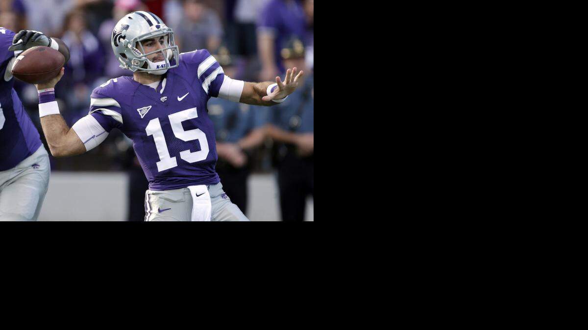 
 Jake Waters is the unquestioned starter at quarterback this season for Kansas State.


