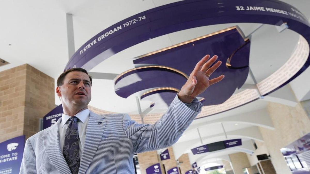 Kansas State athletic director John Currie.
