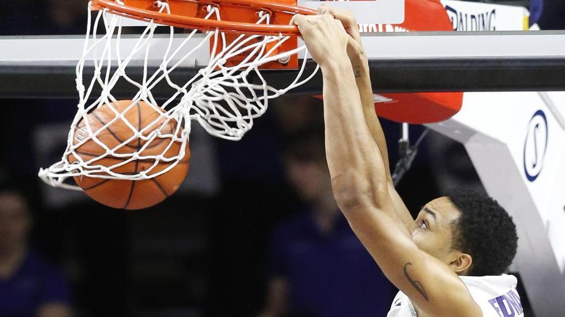 Kansas State guard Justin Edwards