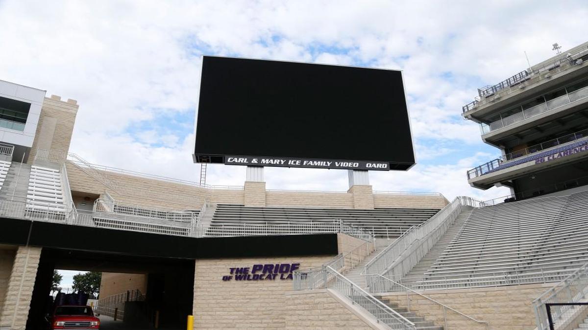A new videoboard and seating have been added to the northeast corner of Snyder Family Stadium.