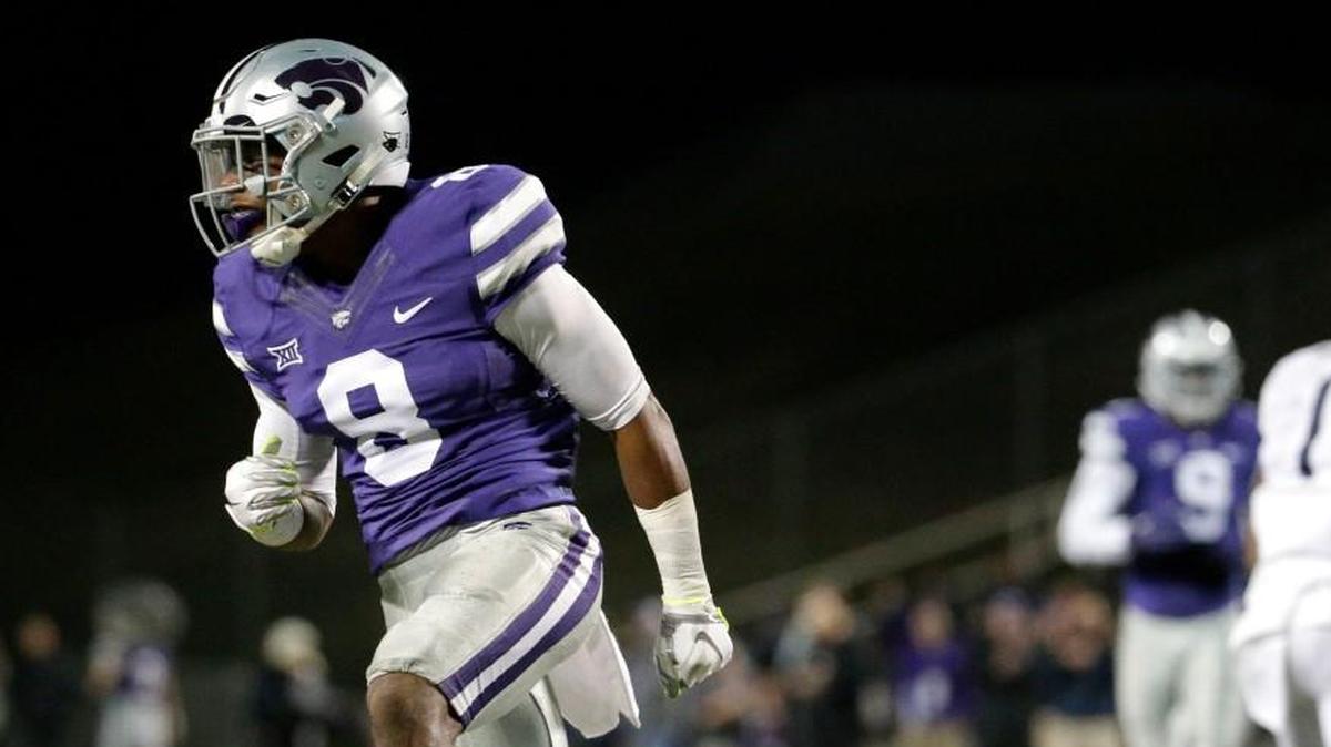 Kansas State defensive back Duke Shelley.