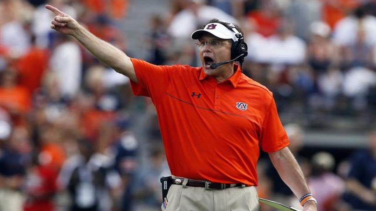 
Auburn head coach Gus Malzahn.
