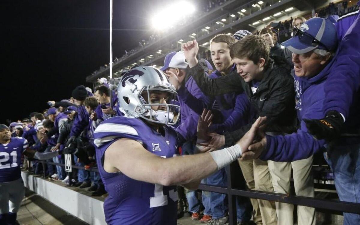 It’s looking like Kansas State quarterback Kody Cook can look forward to celebrating with up to 15,000 fans at the Liberty Bowl on Jan. 2. K-State is confident their fans will be out in force in Memphis, Tenn.