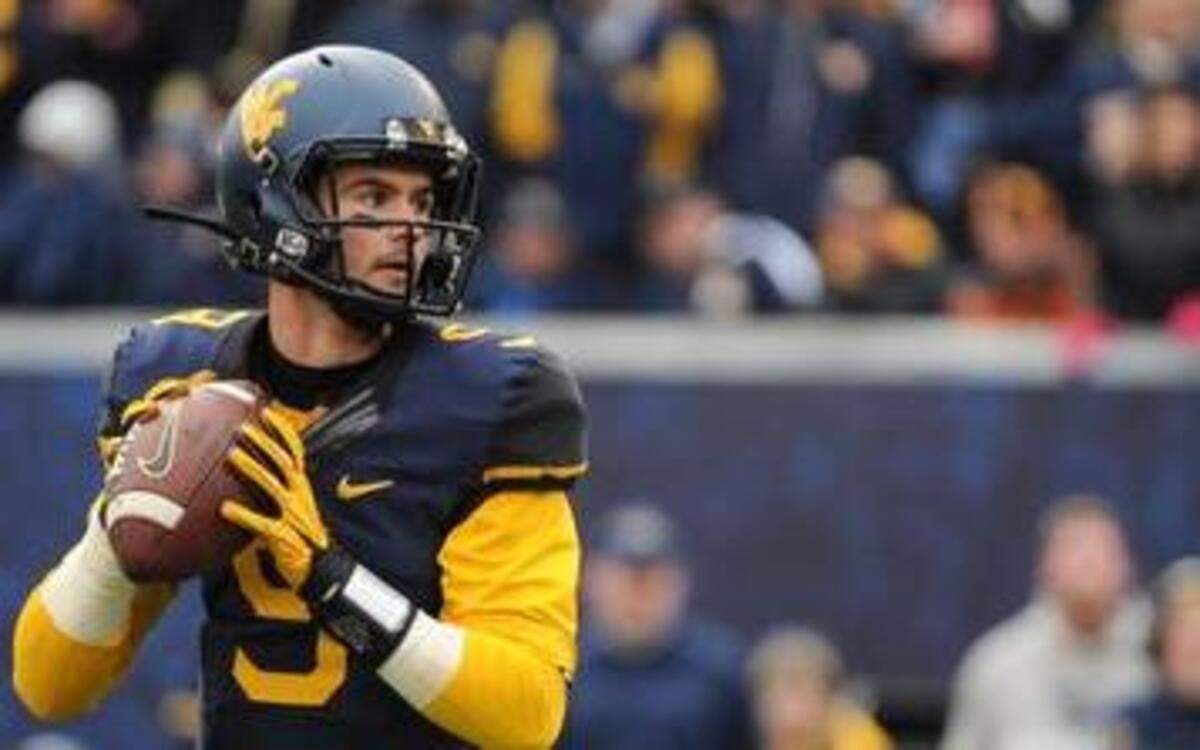 
West Virginia quarterback Clint Trickett.
