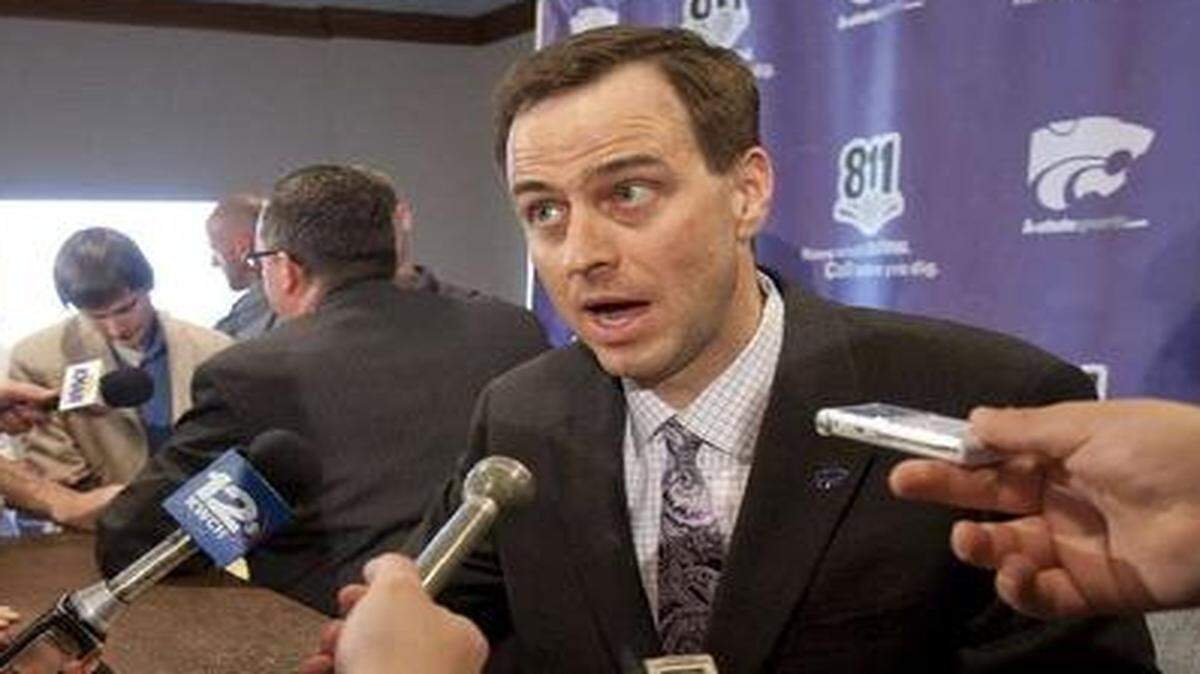 
Kansas State athletic director John Currie is among those who believe that stronger nonconference scheduling will help the Big 12.
