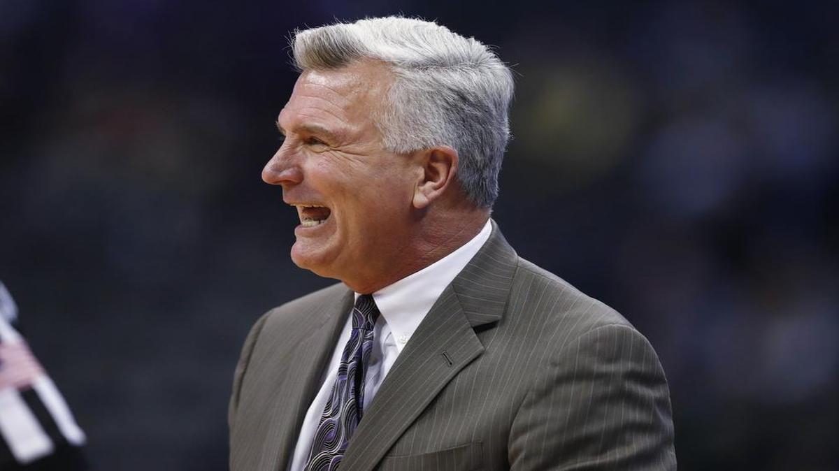 Kansas State basketball coach Bruce Weber