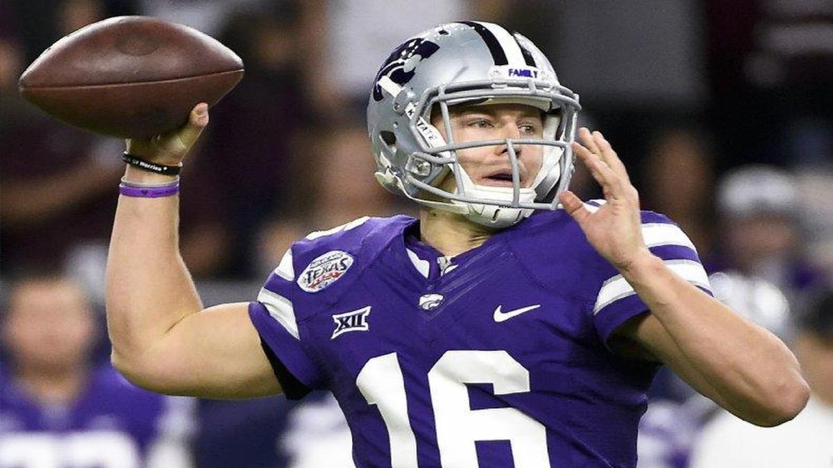 Kansas State quarterback Jesse Ertz will be back as a senior next season.