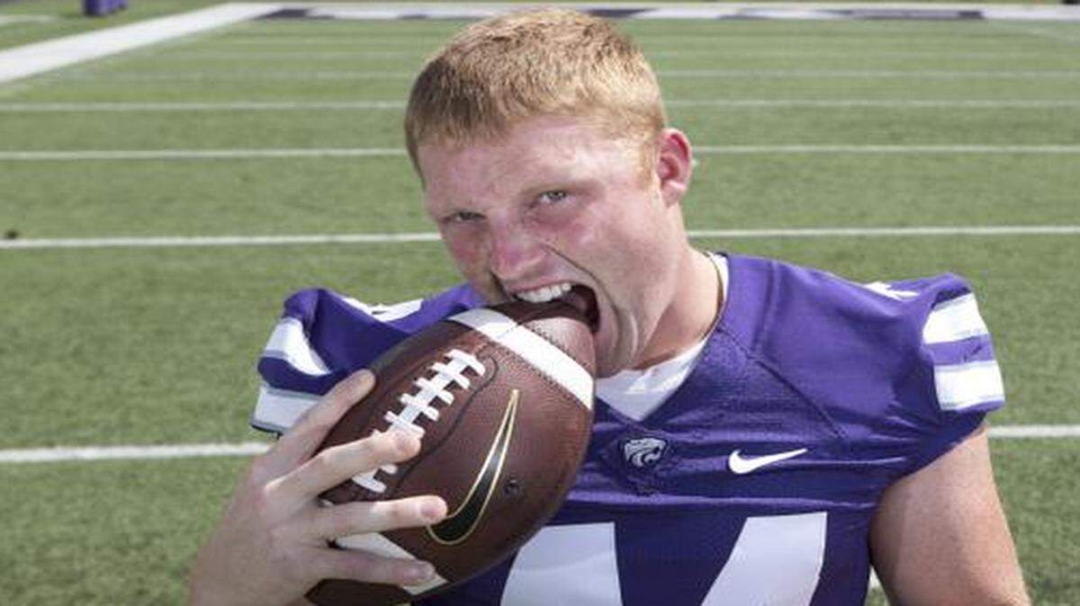
K-State defensive end Ryan Mueller.
