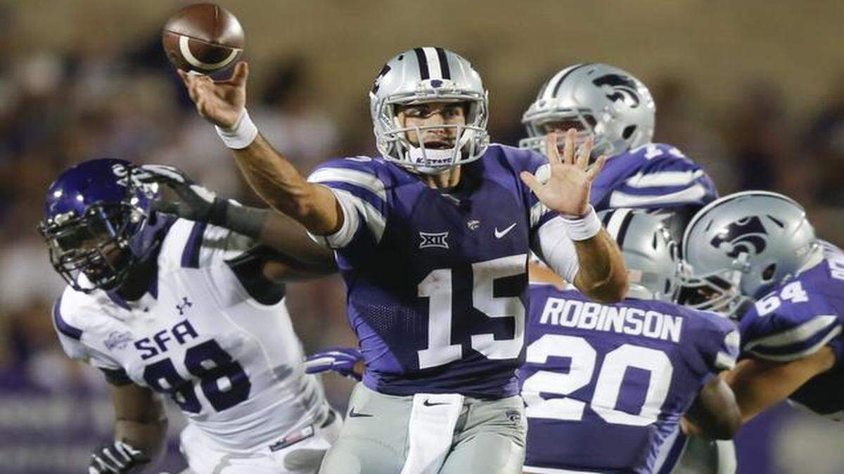 
Kansas State quarterback Jake Waters.
