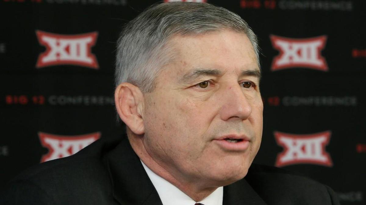 Big 12 commissioner Bob Bowlsby.