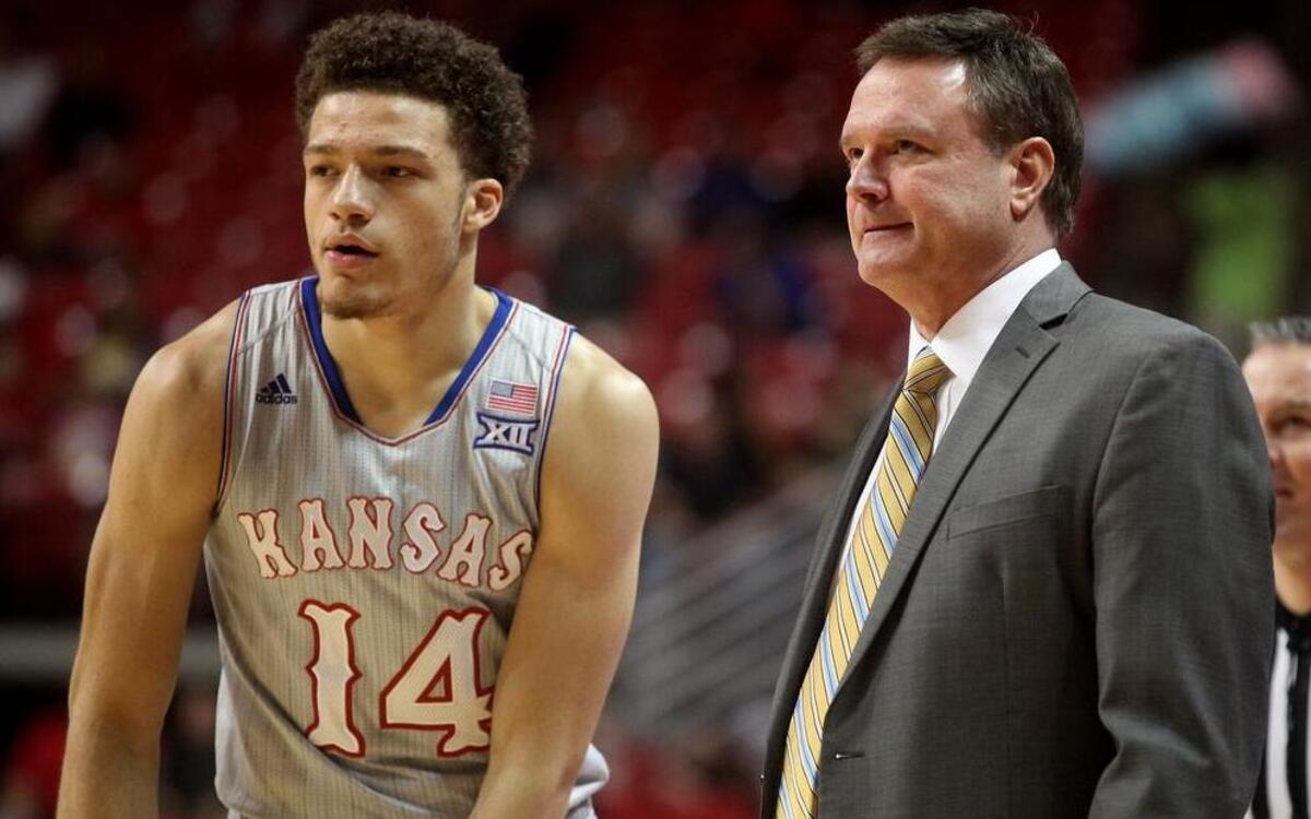 KU’s Brannen Greene (left) can return to game action Dec. 12.