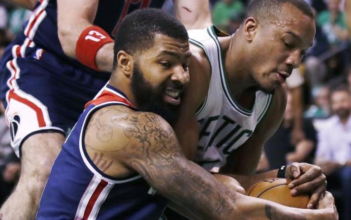 Former Kansas Jayhawk Markieff Morris (left) plays in the NBA for the Washington Wizards.