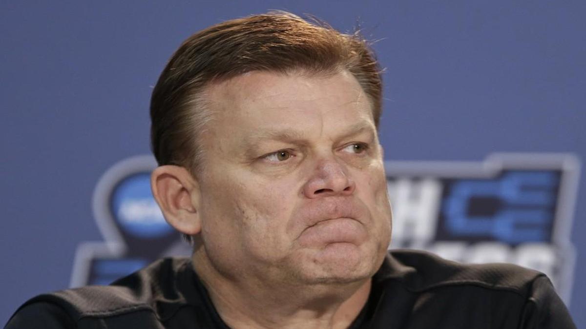 New Oklahoma State basketball coach Brad Underwood.