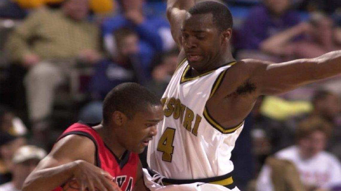 Rayford Young (left), father of blue-chip high school prospect Trae Young, put up some points in his career at Texas Tech.
