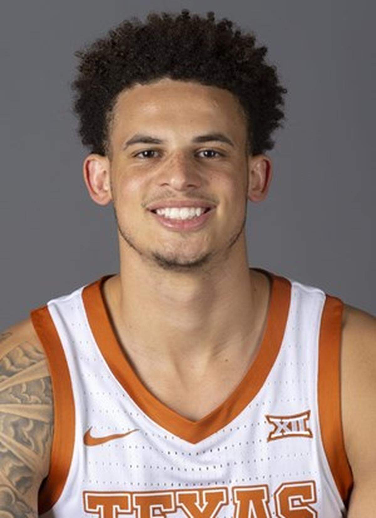 Texas forward Christian Bishop.