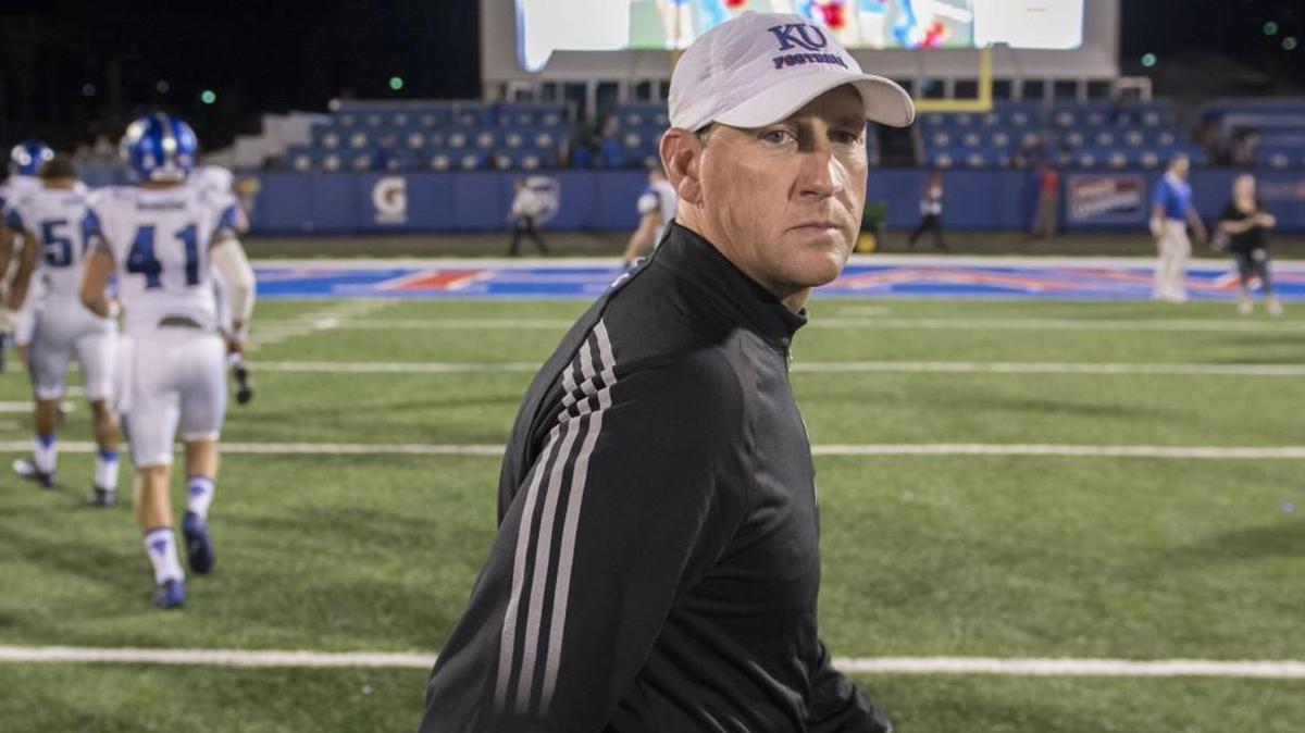 Kansas coach David Beaty took action against players Eric Rivers and Kendall Duckworth after they were arrested Monday.