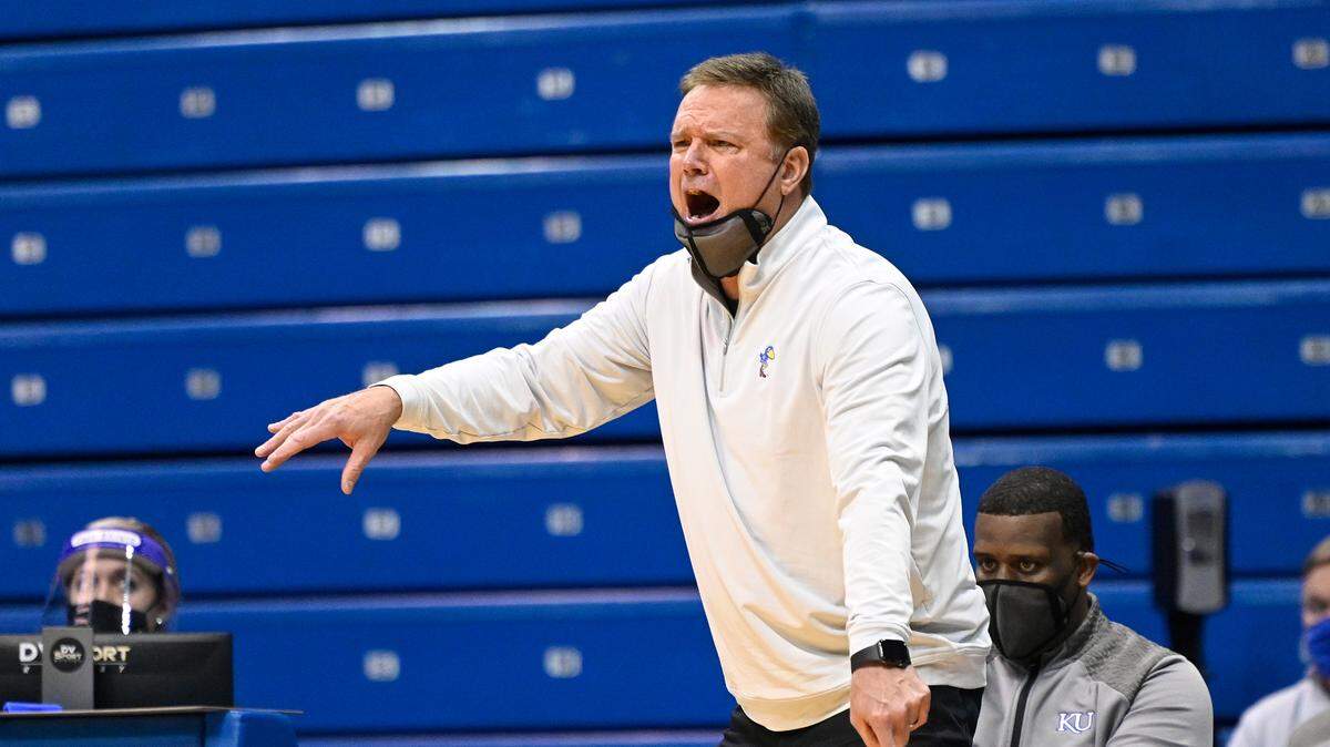 Kansas coach Bill Self 