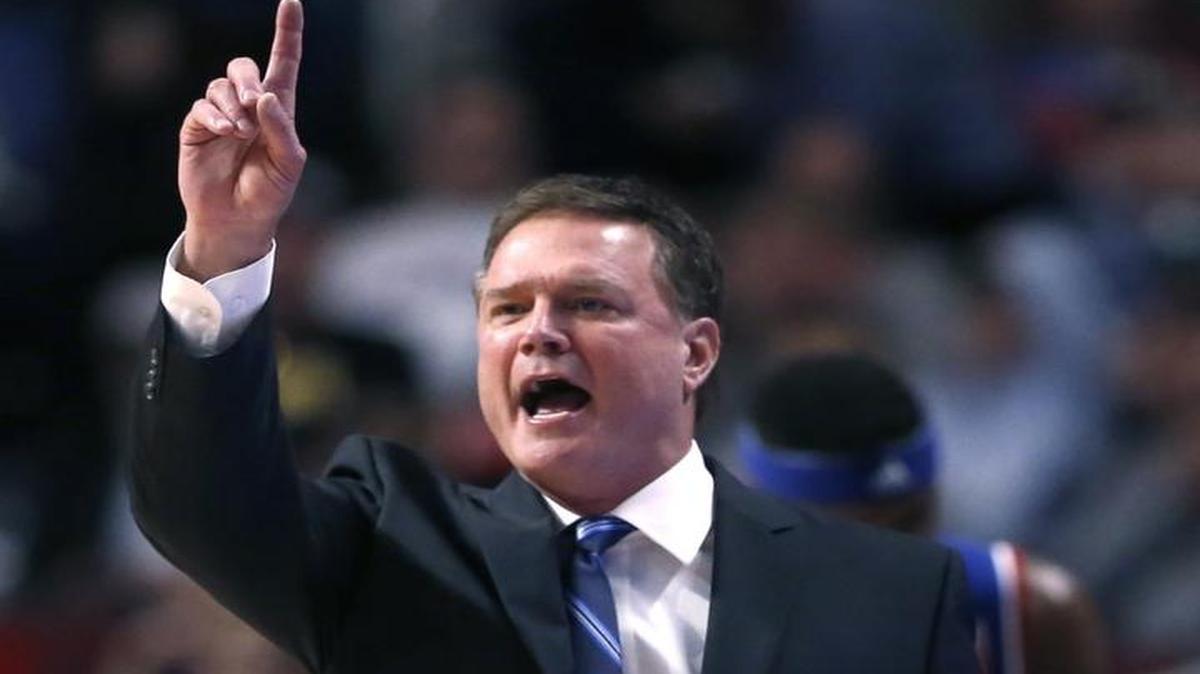 Kansas head coach Bill Self.