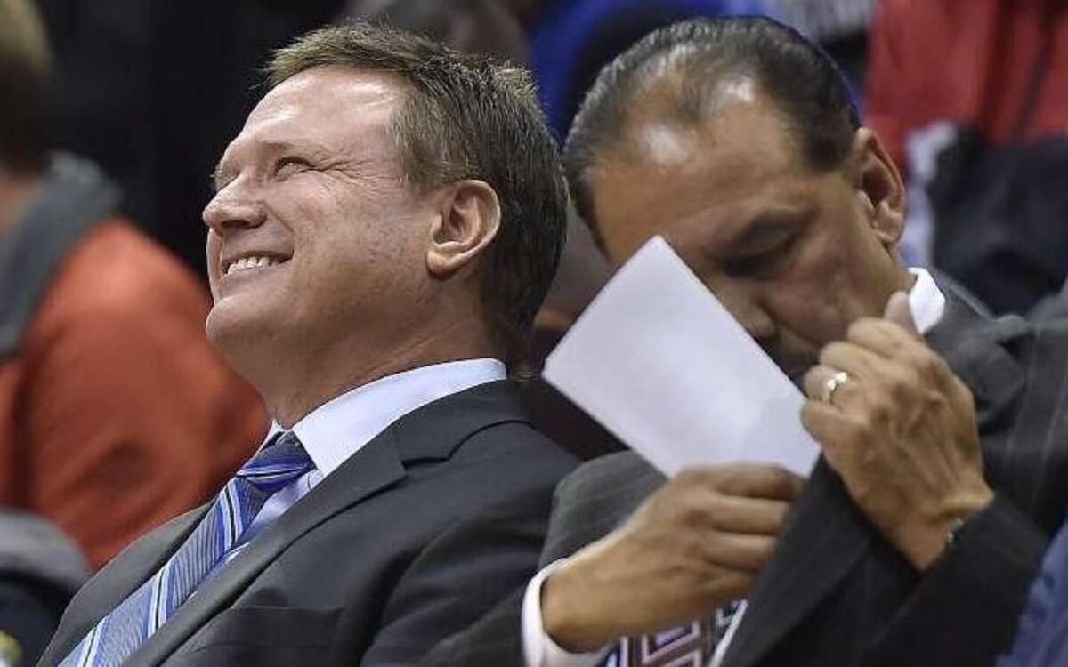 Kansas coach Bill Self said Wednesday “we have to get us a guard” in the spring signing period.