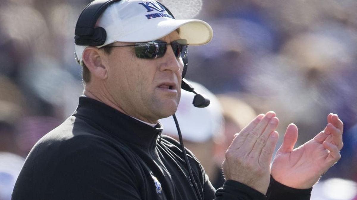 Kansas football coach David Beaty said at a media session Monday that he would no longer discuss his team’s injuries.