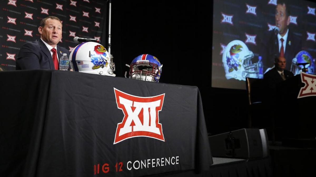 Kansas football coach David Beaty will call plays on offense this season.